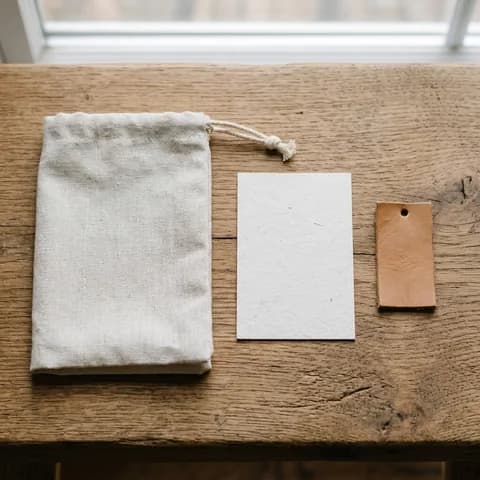 Tags, cards and serial numbers. Hands pointing at the details of quilted, monogram and leather designer handbags.