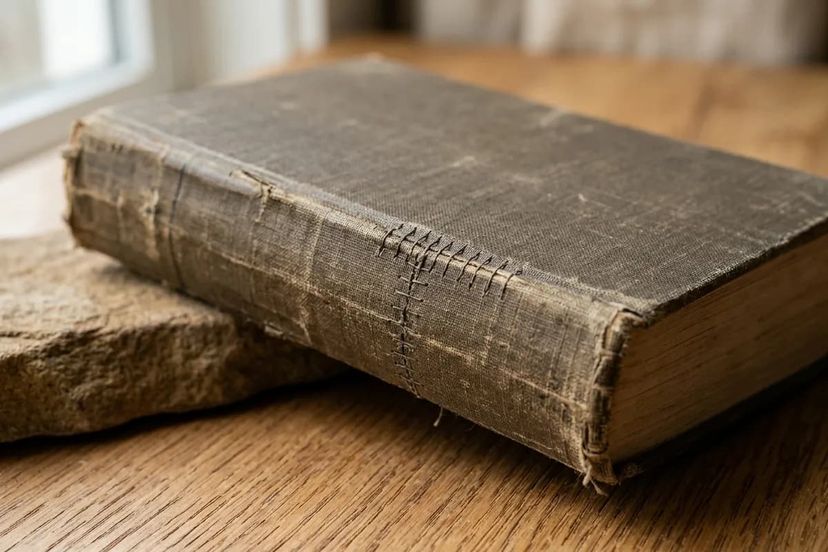 Hinge and spine: signs of repair