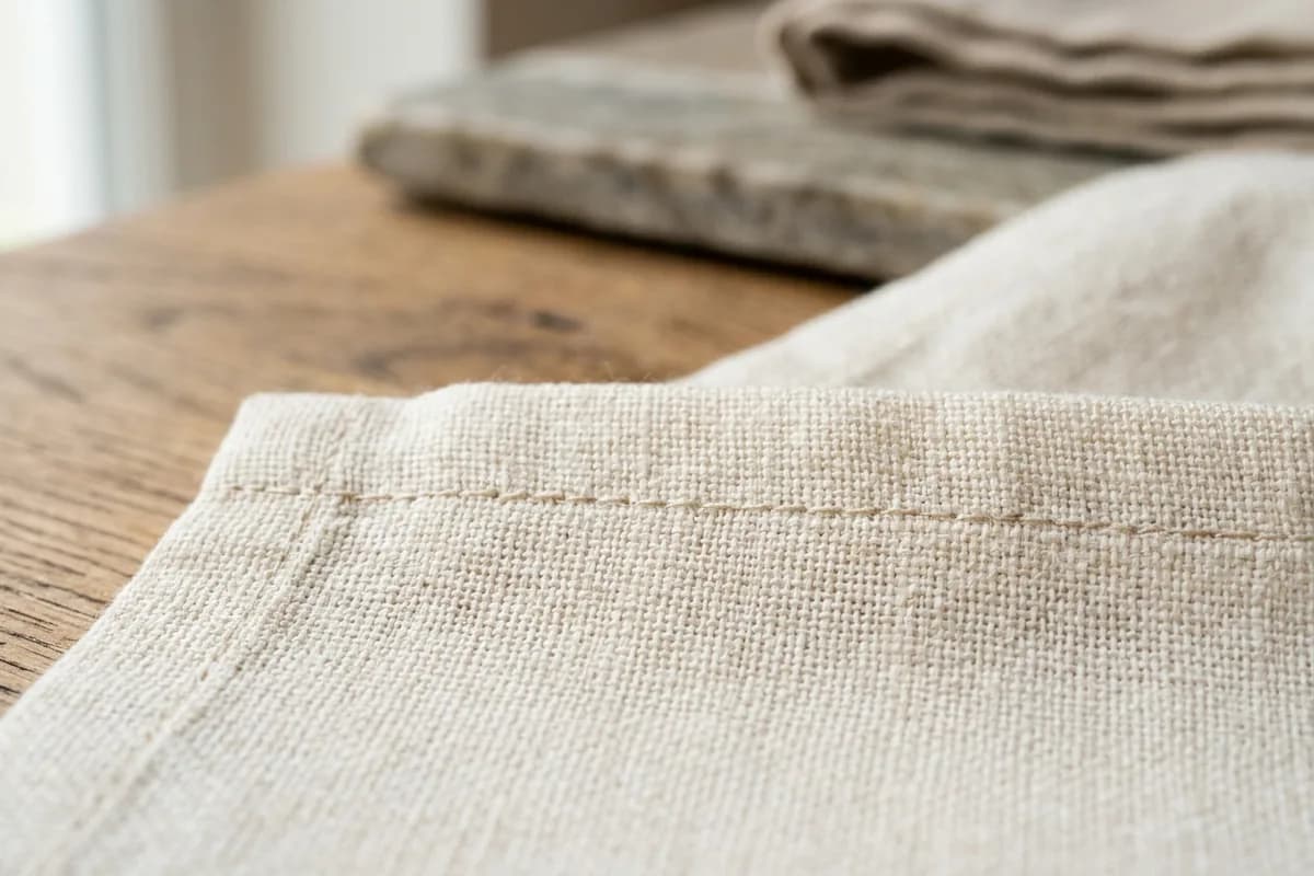 Fabric weave and hem