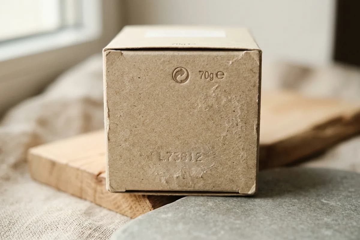 The batch code on the base of the box