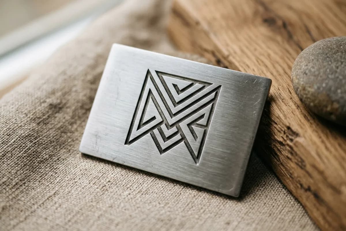Engravings need a sharp close-up